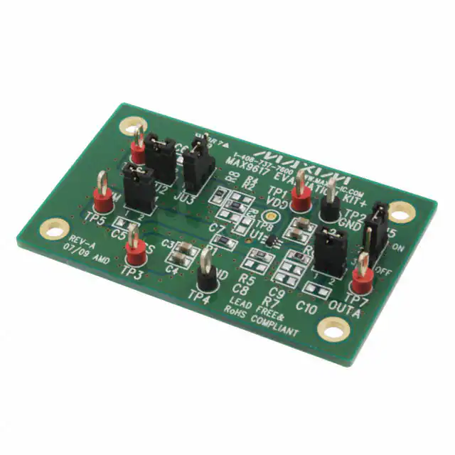 MAX9617EVKIT+ Analog Devices Inc./Maxim Integrated  Cartes d'évaluation - Amplificateurs opérationnels